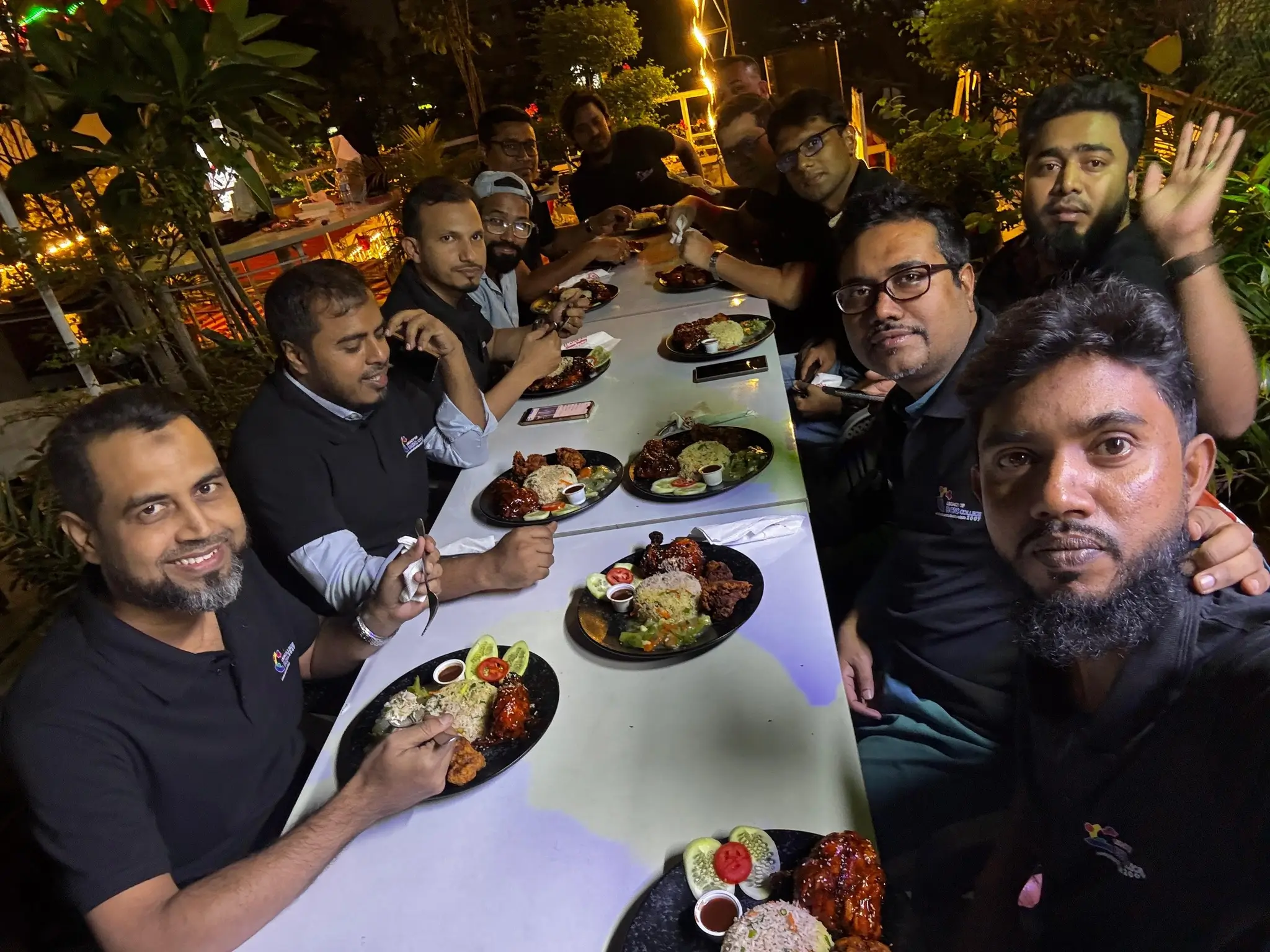 BCIC HSC 2007 last reunion group adda food moments photo